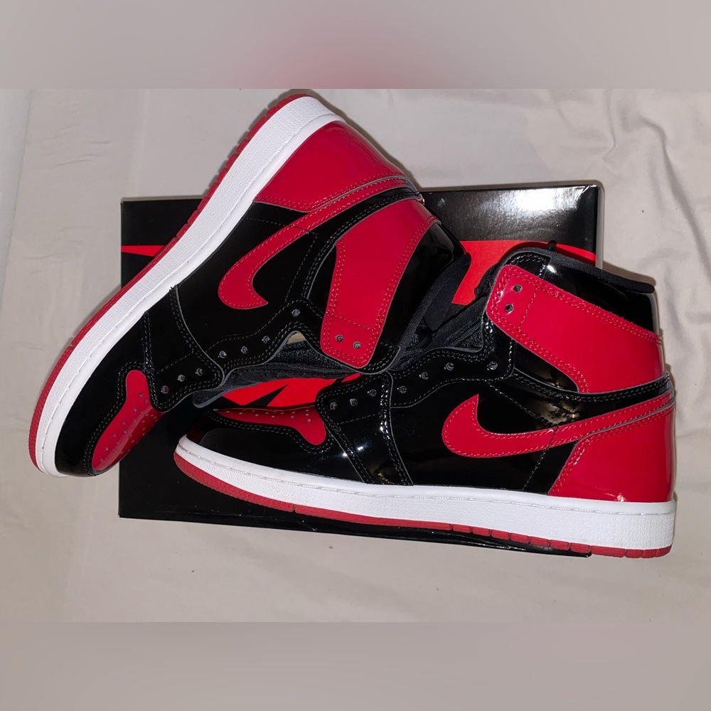 Men’s Jordan 1 Retro High OG Patent Bred